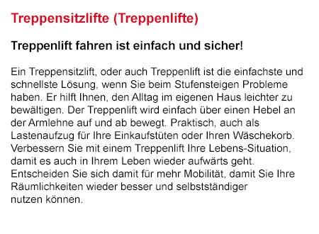 Treppenlift kaufen