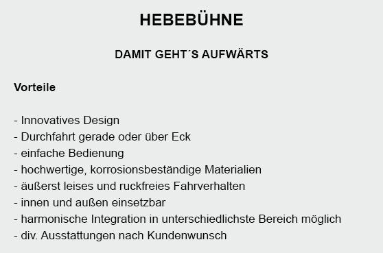 Hebebühne für Weisendorf